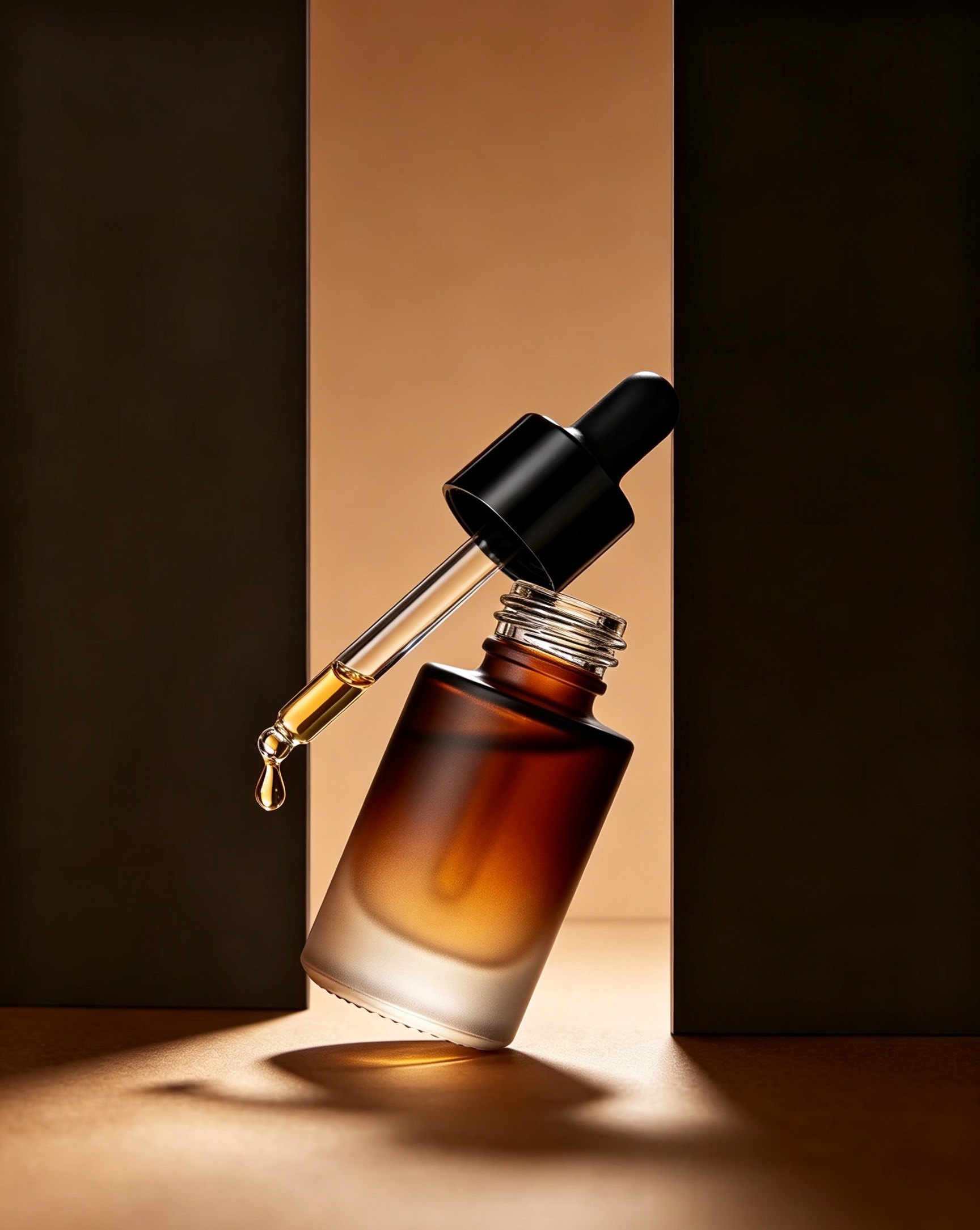 Amber Oil Dropper